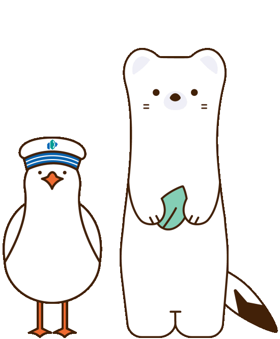 エコジョとカモリィ